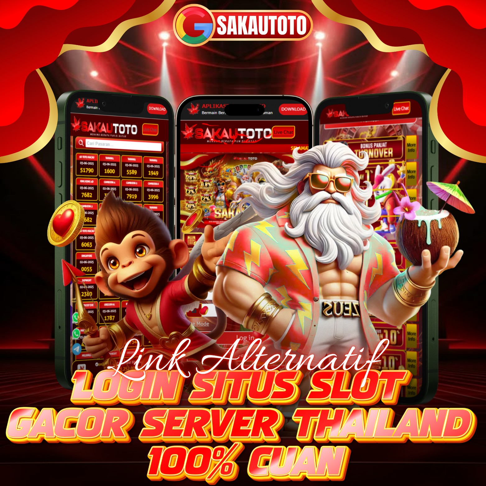 SAKAUTOTO » Link Alternatif Login Situs Slot Gacor Server Thailand 100% Cuan

